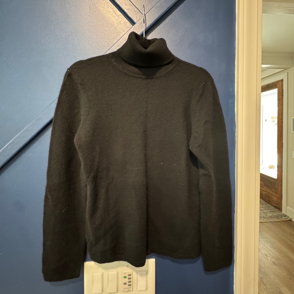 Lord & Taylor Men's Charcoal Turtleneck Sweater